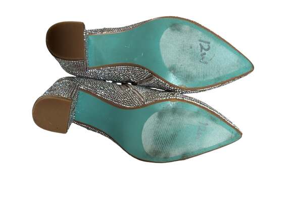 Betsey Johnson Cady Evening Rhinestone Ankle Booties in Silver - Picture 4 of 4